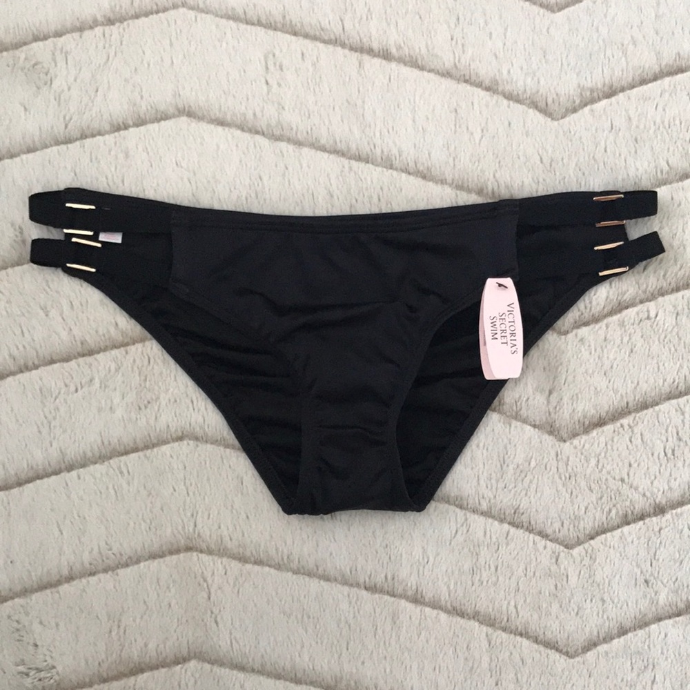 Victoria's Secret black bikini bottom
